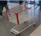 BK-SC-001 American style 240L shopping cart