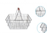 BK-SB-004 Chrome wire basket